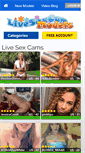 Mobile Screenshot of livesexcammodels.net